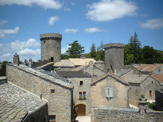 Templrsky hrad v La Couvertoirade